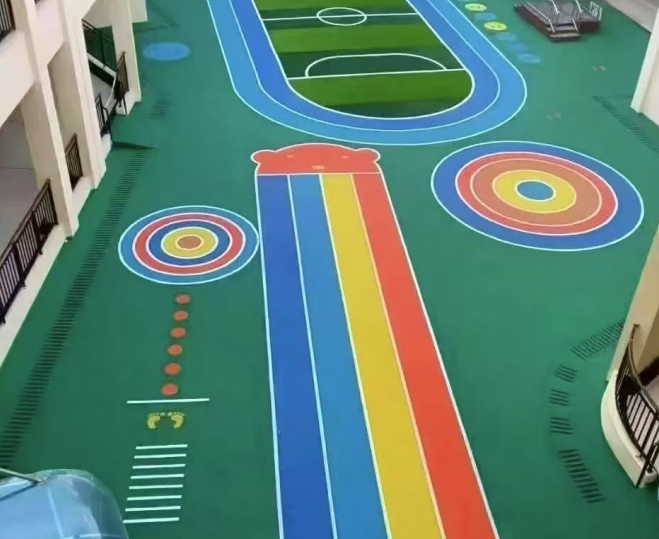 湘潭市预制型跑道硅pu球场 - 方案