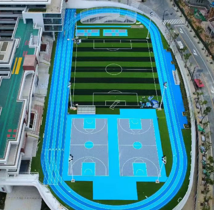湘潭市预制型跑道足球场人造草坪 - 方案